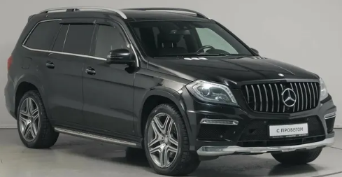 Дефлекторы окон (ветровики) Mercedes Benz GL-klasse (X166) 2012"EuroStandard" Кобра Тюнинг